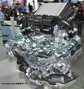 1.6L DIT　直噴ターボ　ボクサーエンジン