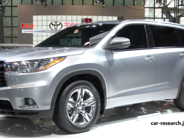 トヨタ次期ヴァンガードとなるか 新型ハイランダーがニューヨークショー発表 自動車リサーチ