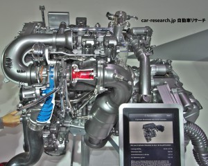 メルセデスベンツ　1.6L ガソリンターボエンジン