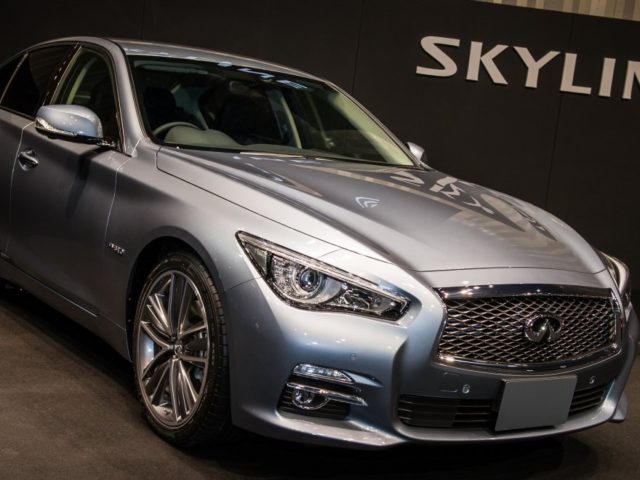 日産 スカイラインがフルモデルチェンジ インフィニティq50と共通エンブレム 自動車リサーチ