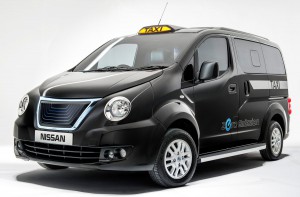 e-NV200 ロンドン　タクシー　電気自動車