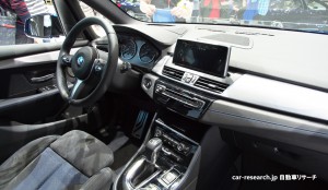 BMW2シリーズ アクティブツアラー　インテリア