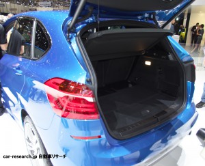 BMW225iアクティブツアラー　トランクルーム