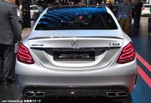 メルセデスベンツ AMG C63 S リアコンビネーションランプ