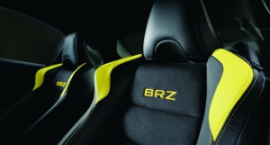 BRZ GTイエローエディション シート