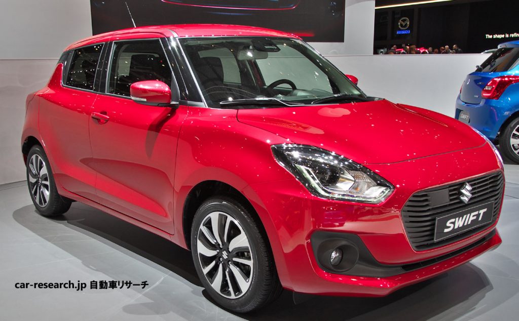 スイフト　ジュネーブモーターショー2017
