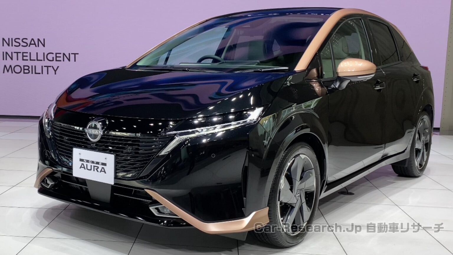 新型【ノートオーラ】マイナーチェンジいつ？一部仕様向上を2022年秋に発売予告【日産最新情報】年次改良で内装色エアリーグレー追加、全車後席