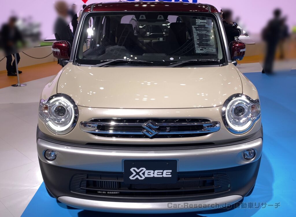 新型【クロスビー】マイナーチェンジいつ？2025年10月見込み、フェイスリフト、新エンジン+CVT採用、ジャパンモビリティーショー出品予想【スズキ最新情報】フルモデルチェンジせず販売期間延長
