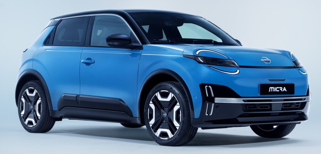 マーチ後継BEV、欧州マイクラ販売中、日本発売の計画無し？2026年1～7月10,330台実績、全長4m未満